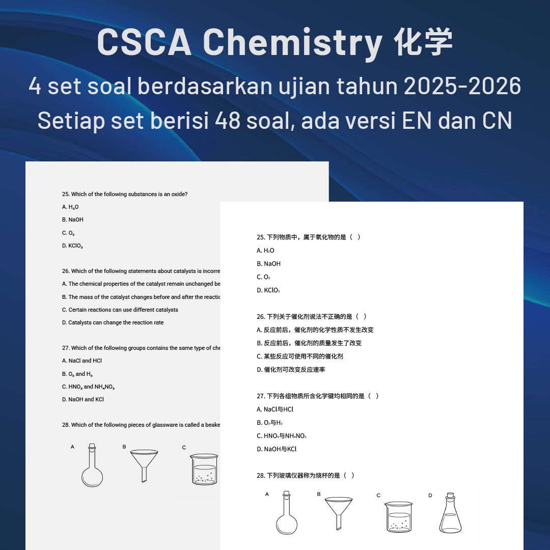 CSCA Chemistry - Image 2