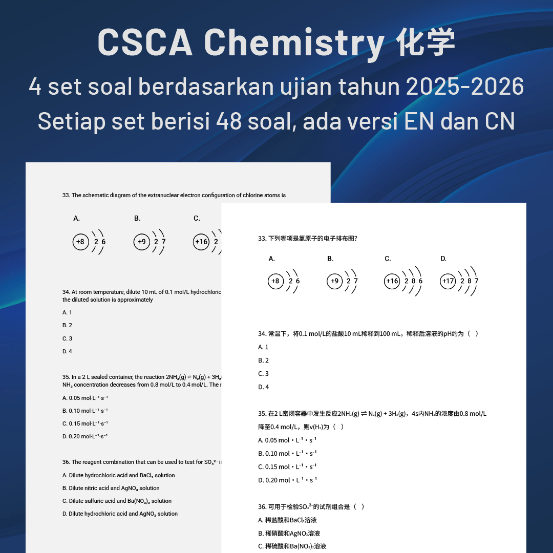 CSCA Chemistry - Image 3