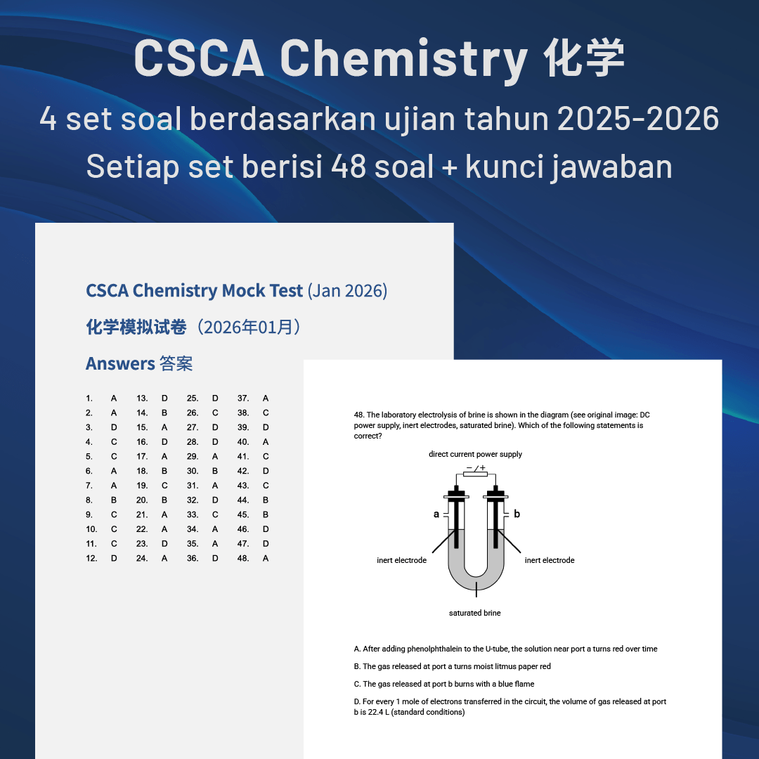 CSCA Chemistry - Image 4